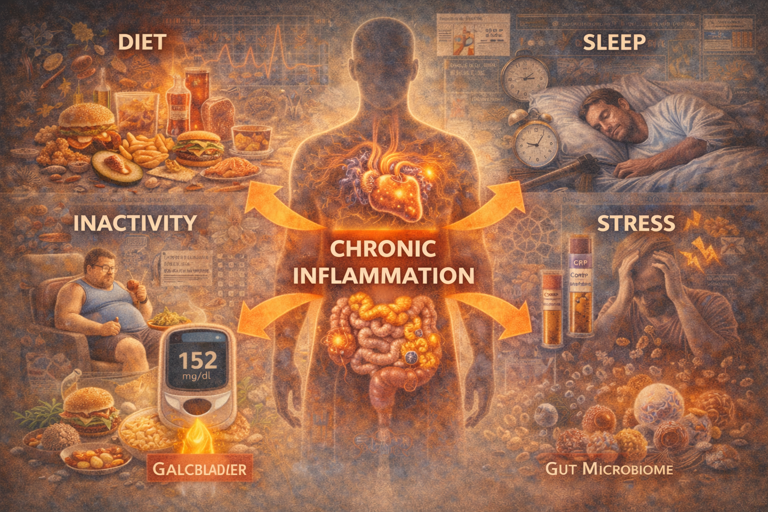 Chronic Low-Grade Inflammation as a Lifestyle-Driven Condition