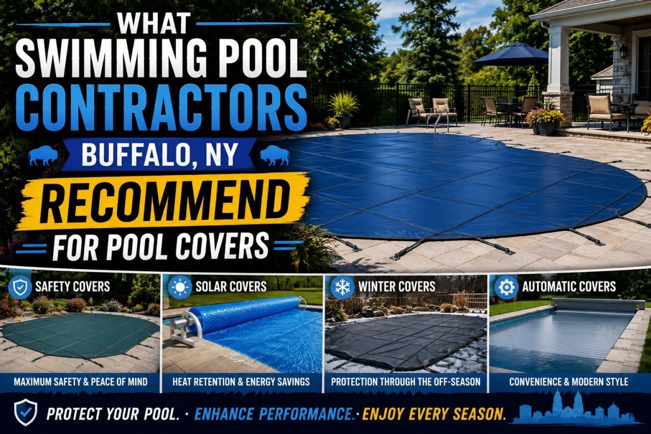 What Swimming Pool Contractors Buffalo NY Recommend for Pool Covers